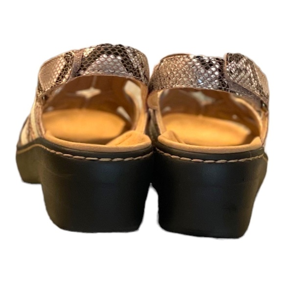 Clarks collection strappy sandals - merliah lilac size 8 - Picture 3 of 8